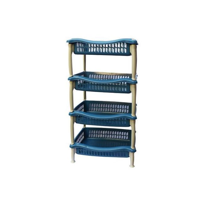 4 Étagères de Rangement Cuisine - en Plastique 4 Étagères de Rangement Cuisine - en Plastique