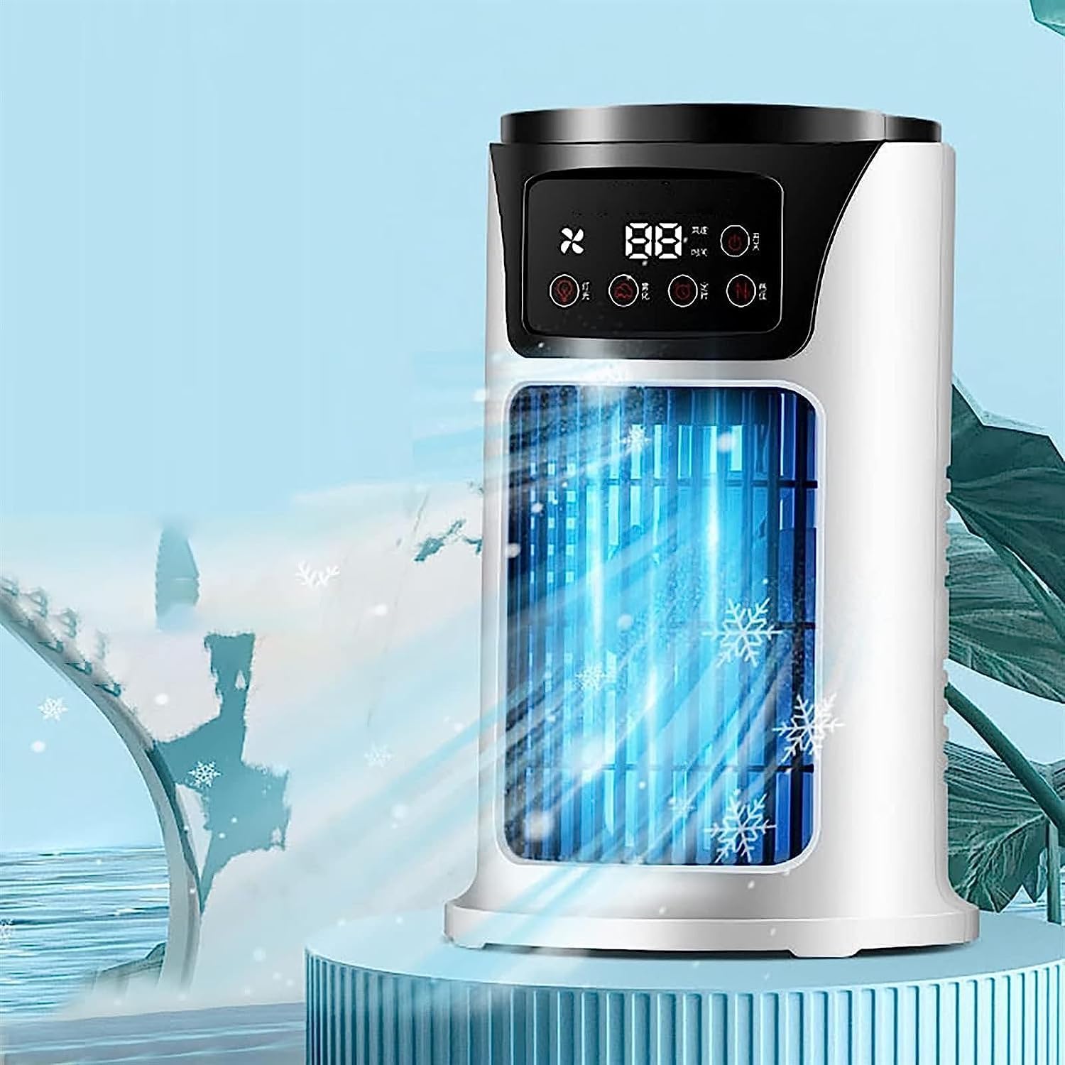 Refroidisseur d’Air Portable 3-en-1 – Ventilateur, Humidificateur, Purificateur - lenix Dakar Senegal Refroidisseur d’Air Portable 3-en-1 – Ventilateur, Humidificateur, Purificateur - lenix Dakar Senegal