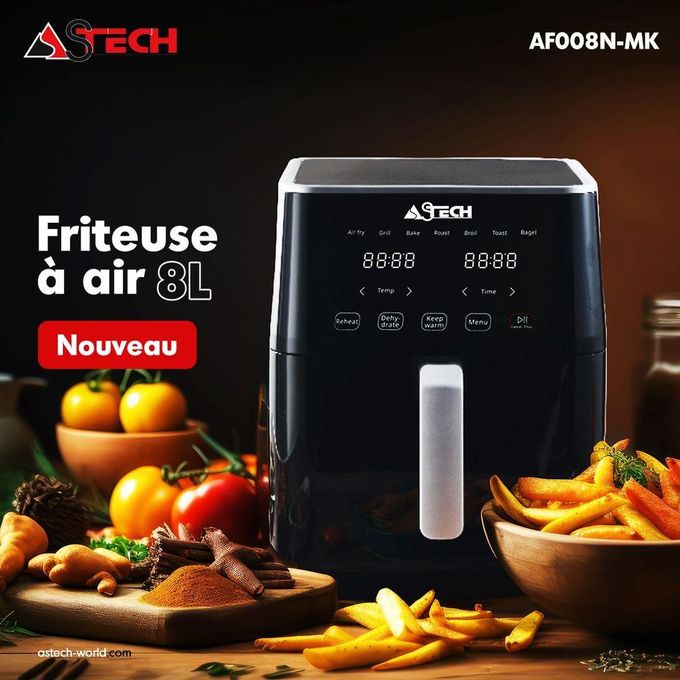 Airfryer Astech-Friteuse à Air 8L Airfryer Astech-Friteuse à Air 8L