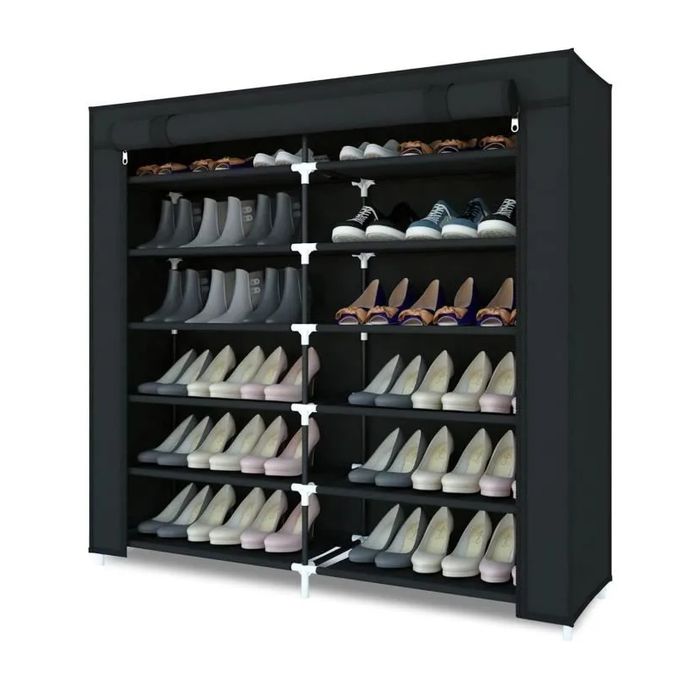 Armoire de Rangement de Chaussures 36 Paires Portable - Armoire de Rangement de Chaussures 36 Paires Portable -