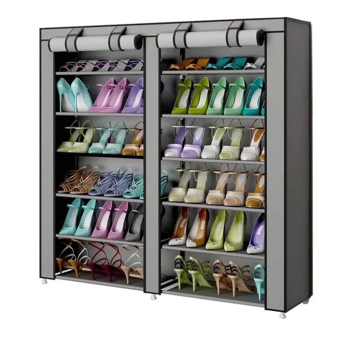 Armoire de Rangement de Chaussures 36 Paires Portable - Armoire de Rangement de Chaussures 36 Paires Portable -