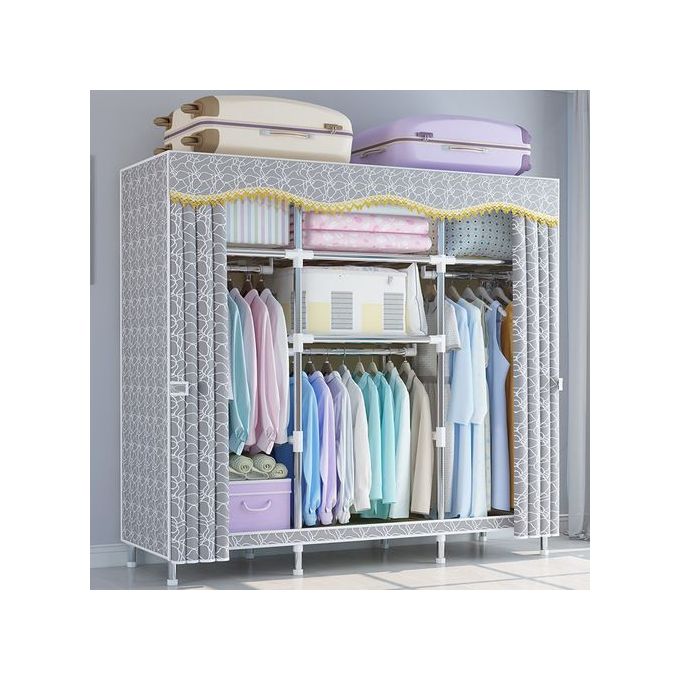 Armoire en toile 170 x 143 x 45 cm, armoires pour chambre à coucher, armoires portables, étagères Armoire en toile 170 x 143 x 45 cm, armoires pour chambre à coucher, armoires portables, étagères