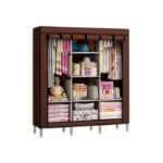 Armoire Penderie 3 Battants - 130 x 45 x 170 cm