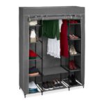 Armoire Penderie 3 Battants - 130 x 45 x 170 cm