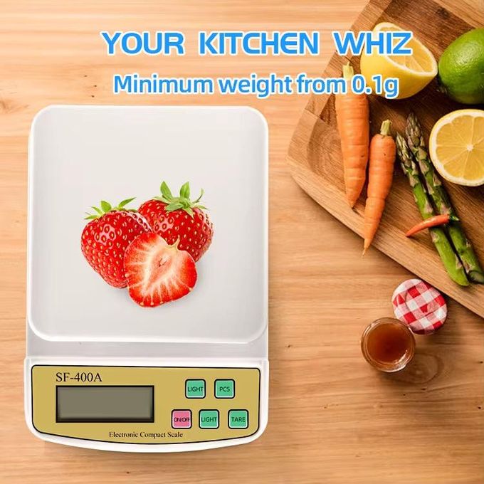Balance de Cuisine Electronique 10 kg , balance numérique portable led 10 kilo pour aliments et autres, précision au gramme près electronic compact scale sf-400A Balance de Cuisine Electronique 10 kg , balance numérique portable led 10 kilo pour aliments et autres, précision au gramme près electronic compact scale sf-400A