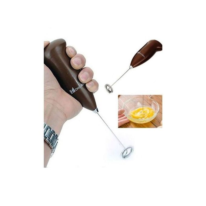 Batteur Electrique Pour Faire Un Cappuccino-café - Maron Batteur Electrique Pour Faire Un Cappuccino-café - Maron