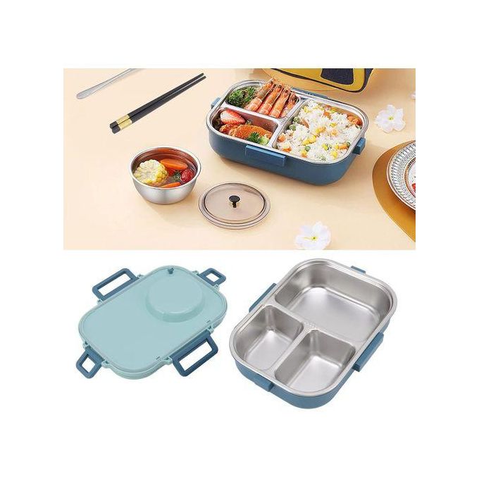 Boîte à lunch en plastique portable de grande capacité Boîte à lunch en plastique portable de grande capacité