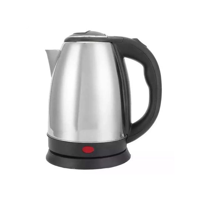 Bouilloire Electrique - 2 Litres - Manche Noir - Inox Bouilloire Electrique - 2 Litres - Manche Noir - Inox
