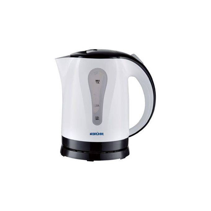 BOUILLOIRE ÉLECTRIQUE - BRUHM - 1,8 L - BLANC BOUILLOIRE ÉLECTRIQUE - BRUHM - 1,8 L - BLANC