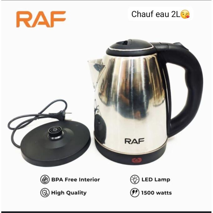 Bouilloire ou Chauffe Eau Electrique en Inox 2L