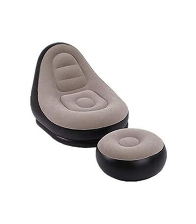 Canapé gonflable avec repose pieds + gonfleur offert