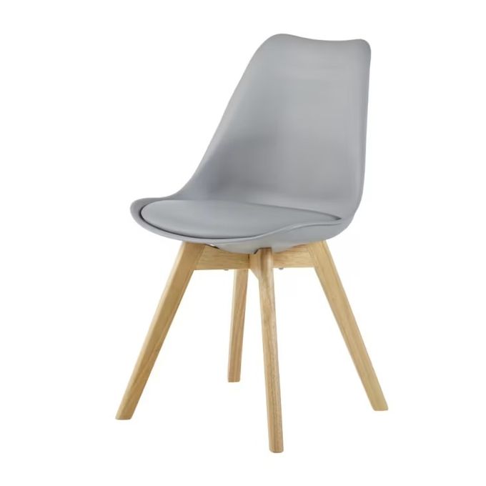 CHAISE SCANDINAVE COQUE PP REMBOURREE TAUPE CHAISE SCANDINAVE COQUE PP REMBOURREE TAUPE