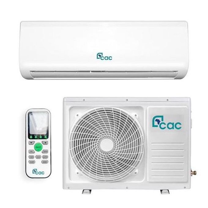 Climatiseur Split 1.25 CV 9000 Btu - Blanc CAC - Garantie 12 Mois - CAC9000 Climatiseur Split 1.25 CV 9000 Btu - Blanc CAC - Garantie 12 Mois - CAC9000