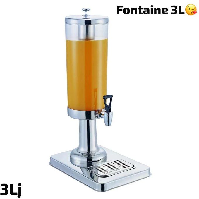 Fontaine de jus 3L - distributeur de jus et boisson-Fontaine à eau -Vaisselle Fontaine de jus 3L - distributeur de jus et boisson-Fontaine à eau -Vaisselle