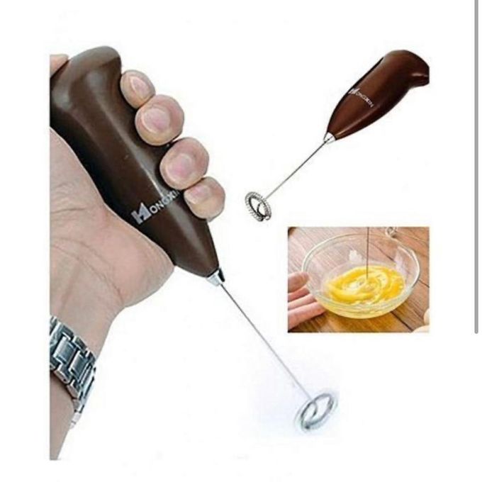 Fouet mousseur à main en acier inoxydable sans vapeur pour latte Fouet mousseur à main en acier inoxydable sans vapeur pour latte