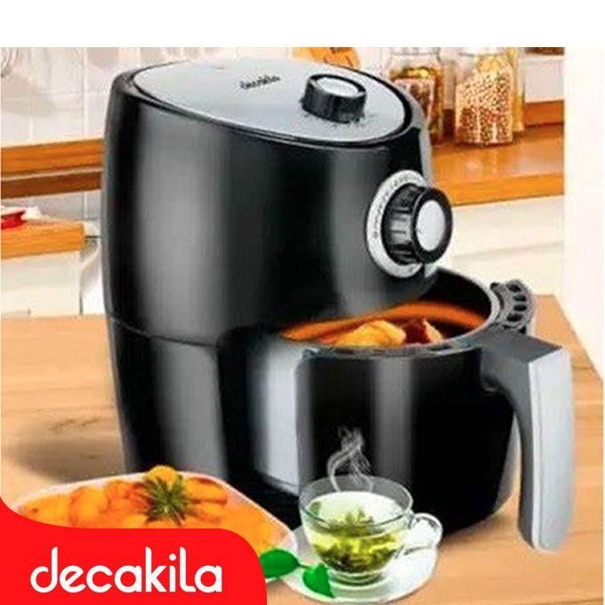 Friteuse à air - 2.2L - Double brûleur - Noir Friteuse à air - 2.2L - Double brûleur - Noir