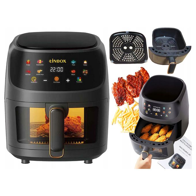 FRITEUSE A AIR 6L AVEC ECRAN TACTILE LED 2400 W FRITEUSE A AIR 6L AVEC ECRAN TACTILE LED 2400 W