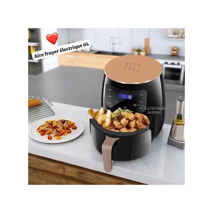 Friteuse à air électrique multi-cuiseur, Technologie avancée 6LITRES