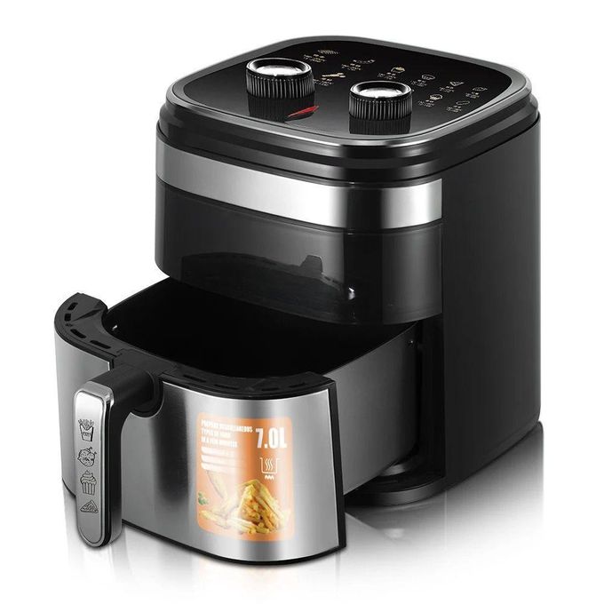 Friteuse à air électrique multi-cuiseur, Technologie avancée 7LITRES Friteuse à air électrique multi-cuiseur, Technologie avancée 7LITRES