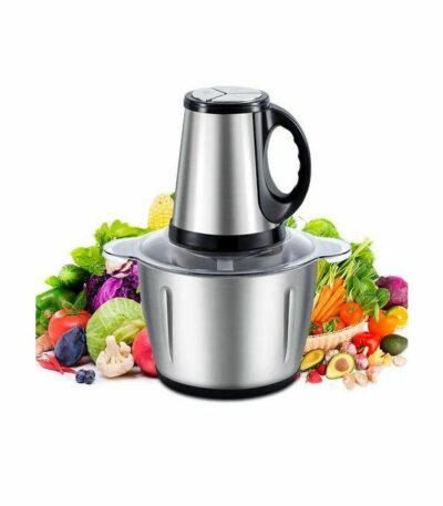 Hachoir à Viande et Legumes Electrique Inox 2 Litres