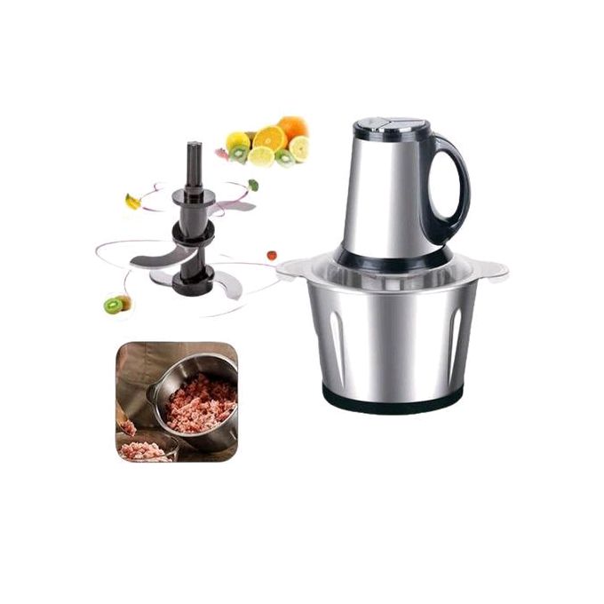 Hachoir à Viande et Légumes Electrique Inox 3 Litres Hachoir à Viande et Légumes Electrique Inox 3 Litres