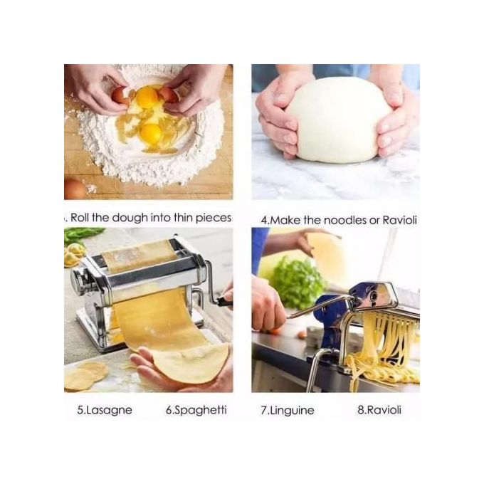 Machine pour Faire des Pâtes, Spaghettis, tagliatelles, lasagnes et Noodles Machine pour Faire des Pâtes, Spaghettis, tagliatelles, lasagnes et Noodles