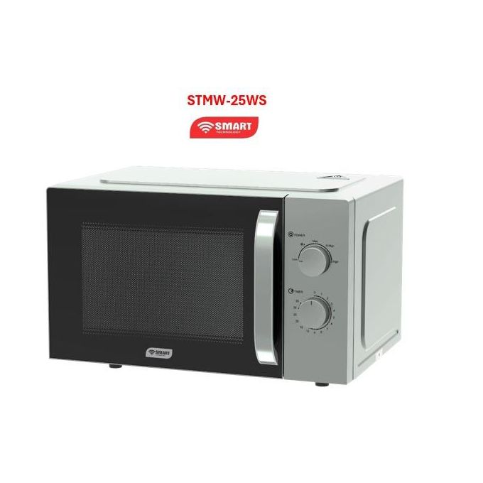 Micro-Ondes 25 Litres - STMW-25WS- Gris - Garantie 3 Mois