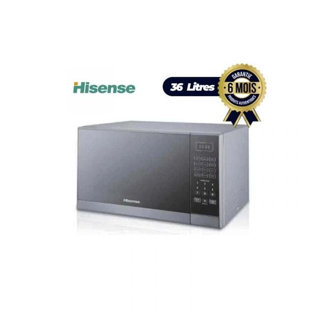 Micro-Ondes HISENSE - 36L - Controle Numerique - 12 mois de garantie Micro-Ondes HISENSE - 36L - Controle Numerique - 12 mois de garantie
