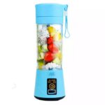 Mini Mixeur de Fruits Portable électrique Rechargeable avec USB - 380ml - Bleu