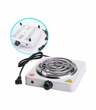 Mini Réchaud Electrique - 1000 Watt - Blanc