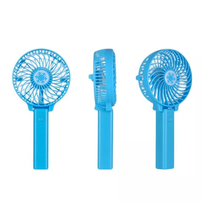 Mini Ventilateur Portable Rechargeable USB - Bleu Mini Ventilateur Portable Rechargeable USB - Bleu