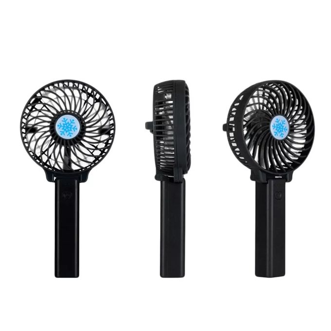 Mini ventilateur portatif rechargeables par usb - Noir Mini ventilateur portatif rechargeables par usb - Noir