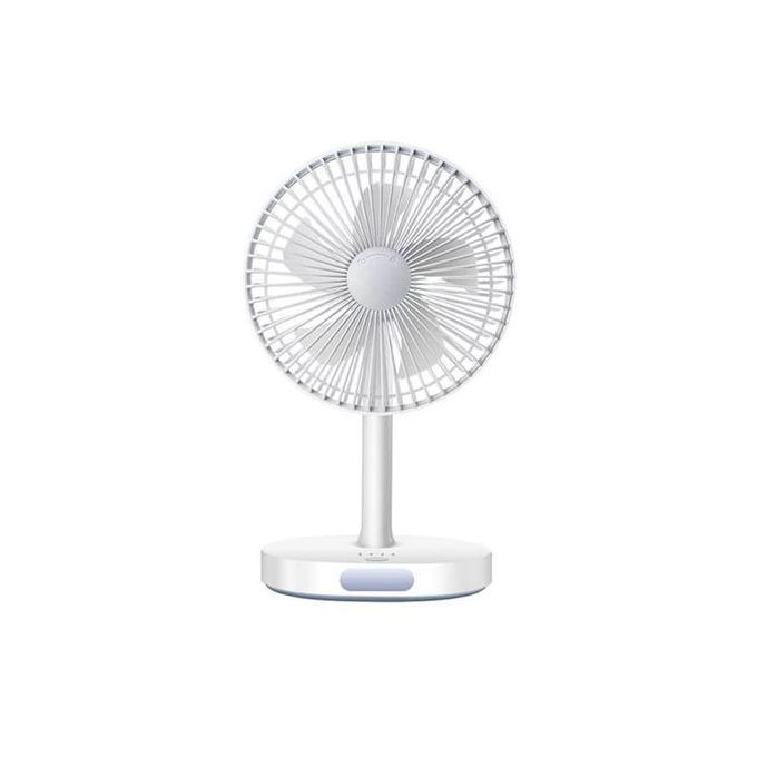 Mini Ventilateur Rechargeable Airflux AF-881 - Blanc Mini Ventilateur Rechargeable Airflux AF-881 - Blanc