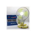 MINI Ventilateur rechargeable électrique avec lampe multifonctionnelle
