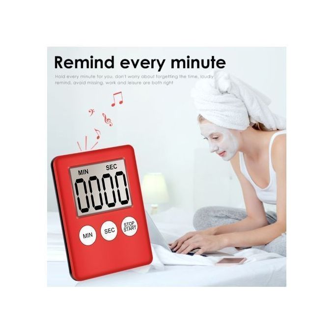 Minuterie De Cuisine Compte à Rebours Réveil Minuterie De Cuisine Compte à Rebours Réveil