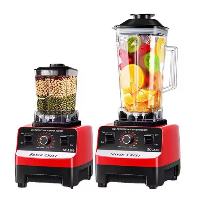 Mixeur blender 2 En 1 Incassable – 4500W - Multifonction Mixeur blender 2 En 1 Incassable – 4500W - Multifonction