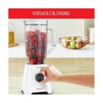 Mixeur Blender XXL 2.8 Litres - LM458127 - 600 W - Blanc + 2 AccessoireS
