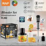 Mixeur plongeant - 800 W 4 in 1