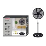Pack de 2 ventilateurs sur pied sans télécommande 18 pouce