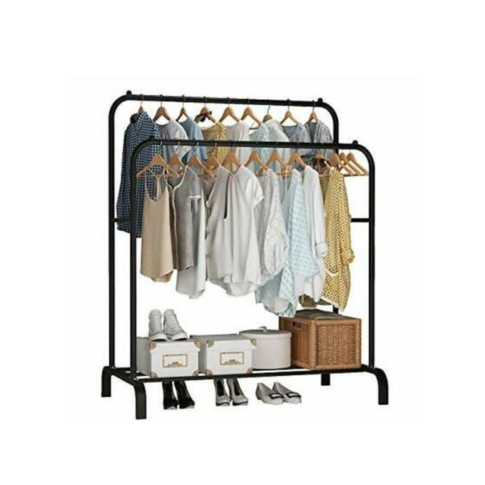 Penderie double barre pour habits, chaussures, sacs... Penderie double barre pour habits, chaussures, sacs...