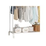 Penderie double barre pour habits, chaussures, sacs...