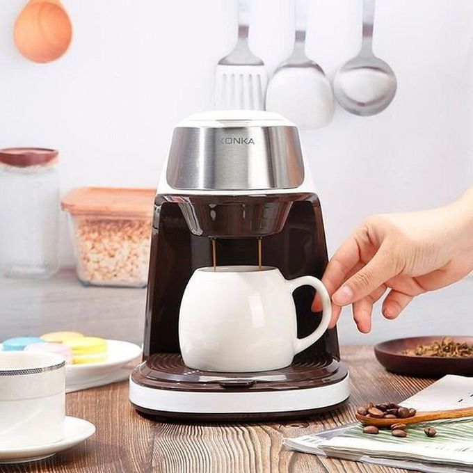 Petite Machine à Café Domestique Portable de 300ml avec Tasse de Café Petite Machine à Café Domestique Portable de 300ml avec Tasse de Café