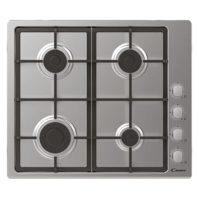 Plaque Encastrable à Gaz - 60X60CM - Candy - Inox - Garantie 12 Mois Plaque Encastrable à Gaz - 60X60CM - Candy - Inox - Garantie 12 Mois