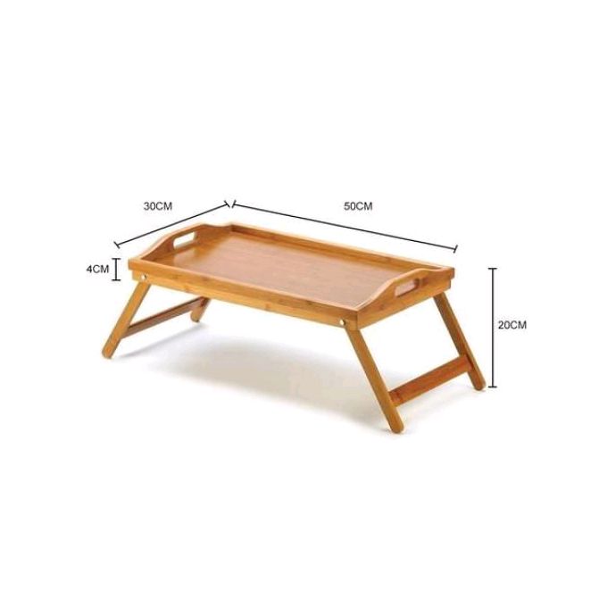 Plateau de Petit Déjeuner au Lit - Pliable - Bois Plateau de Petit Déjeuner au Lit - Pliable - Bois