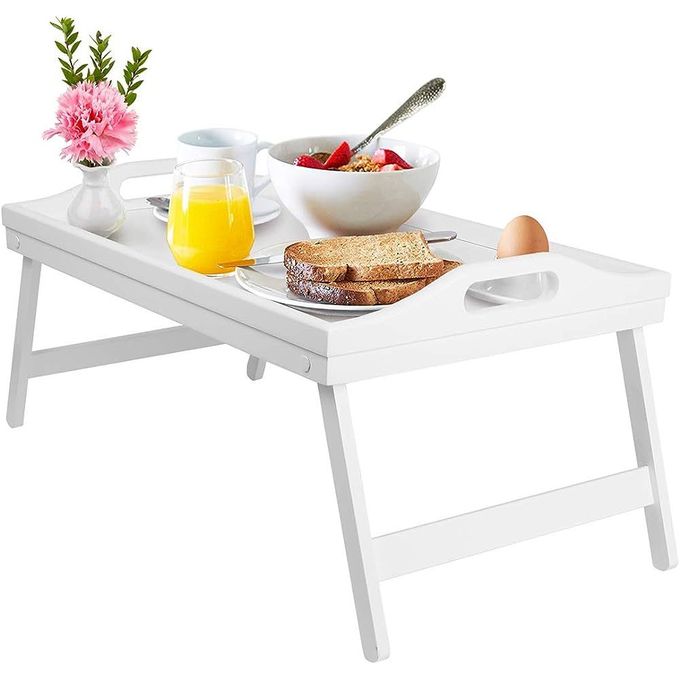 Plateau de Petit Déjeuner au Lit - Pliable - Bois Plateau de Petit Déjeuner au Lit - Pliable - Bois