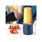 Portable Citrus Juicer 6 Blades Ice CrushCup-blue