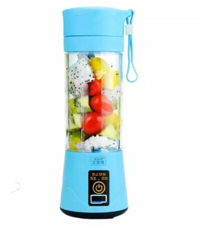 Portable Mixeur des Fruits rechargeable avec USB,Mini Blender - Bleu