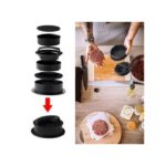Presse à Hamburger ABS + 50pcs Papier Huilé, Accessoires Cuisine