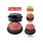 Presse à Hamburger ABS + 50pcs Papier Huilé, Accessoires Cuisine