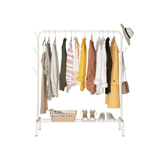 Rangement Penderie une barre pour habits, chaussures Rangement Penderie une barre pour habits, chaussures
